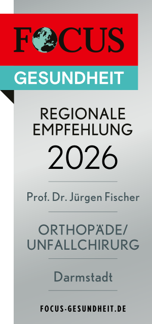 Focus Siegel 2026 für Prof. hos. Dr. med. Jürgen Fischer