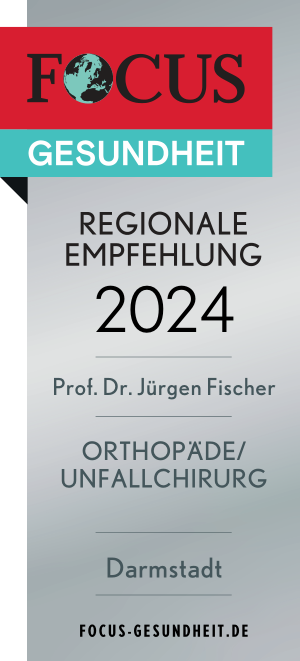 Focus Siegel 2024 für Prof. hos. Dr. med. Jürgen Fischer